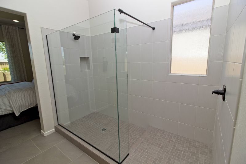 Glass Panel and Tile Accent